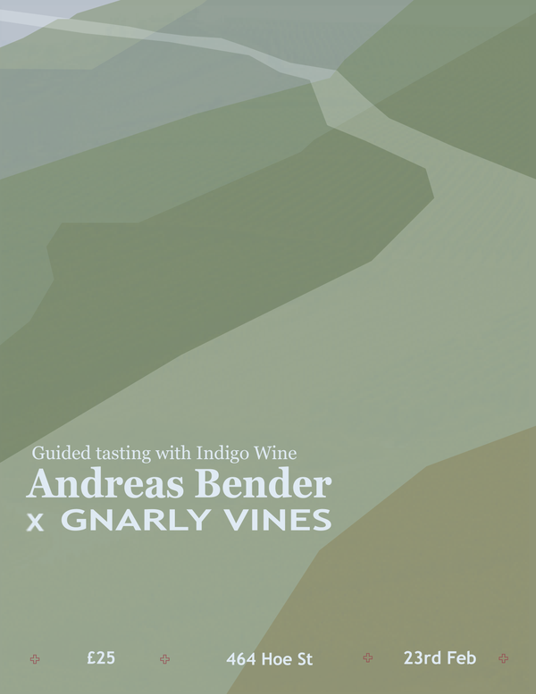 Andreas Bender x Gnarly Vines - Guided Tasting with Indigo Wine