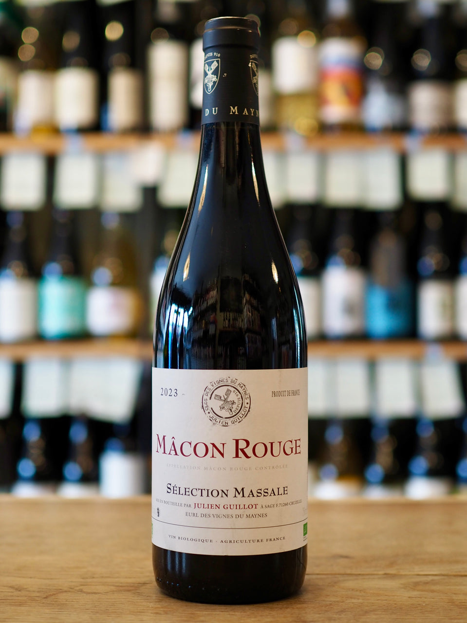 Vignes du Maynes Mâcon Rouge Sélection Massale