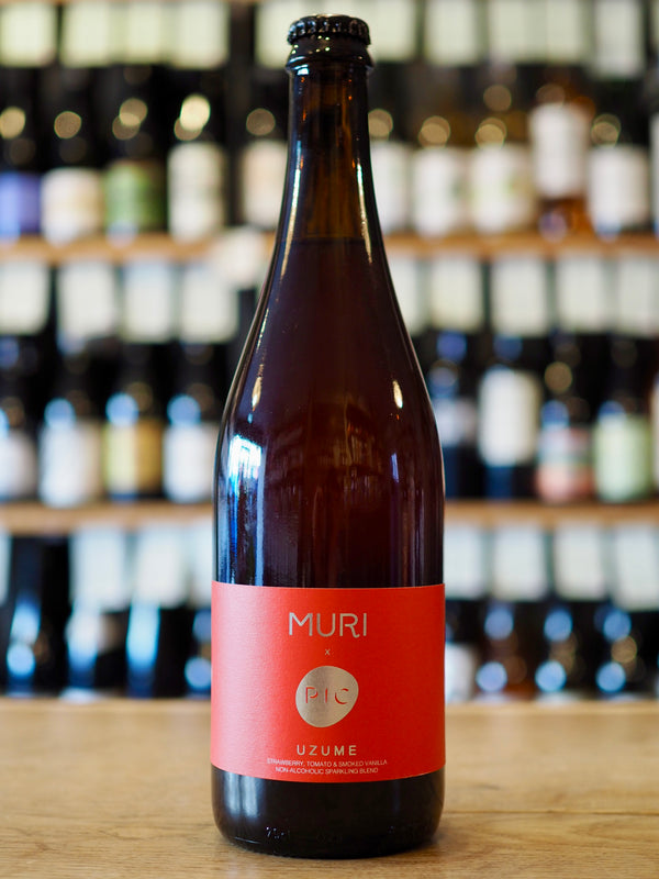 Muri x Anne-Sophie Pic Uzume Non-Alcoholic Sparkling Rosé Wine Alternative