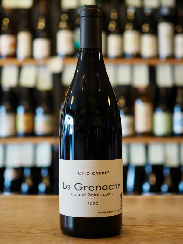 Domaine Fond Cypres Le Grenache du Bois Saint Jaume