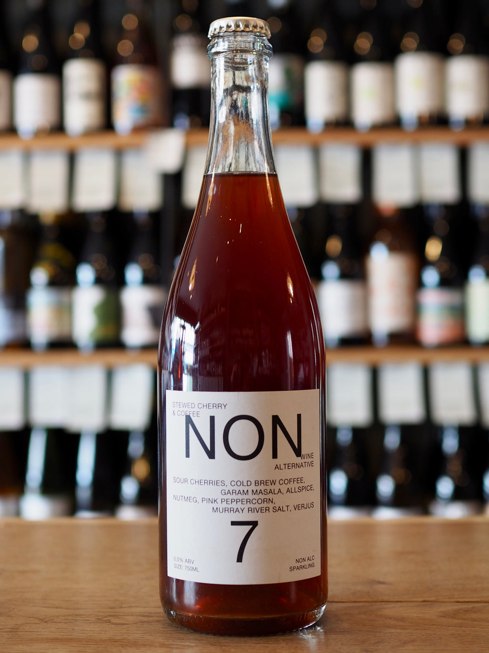 NON 7 Stewed Cherry & Coffee Alcohol Free Wine Alternative